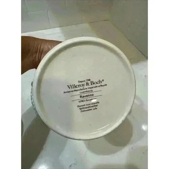 RAVENNA Villeroy & Boch Coffee/Tea Pot 7.5" tall made in Luxembourg Pre-Owned - Picture 12 of 12